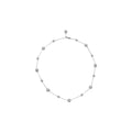 Floating Pearl Station Necklace