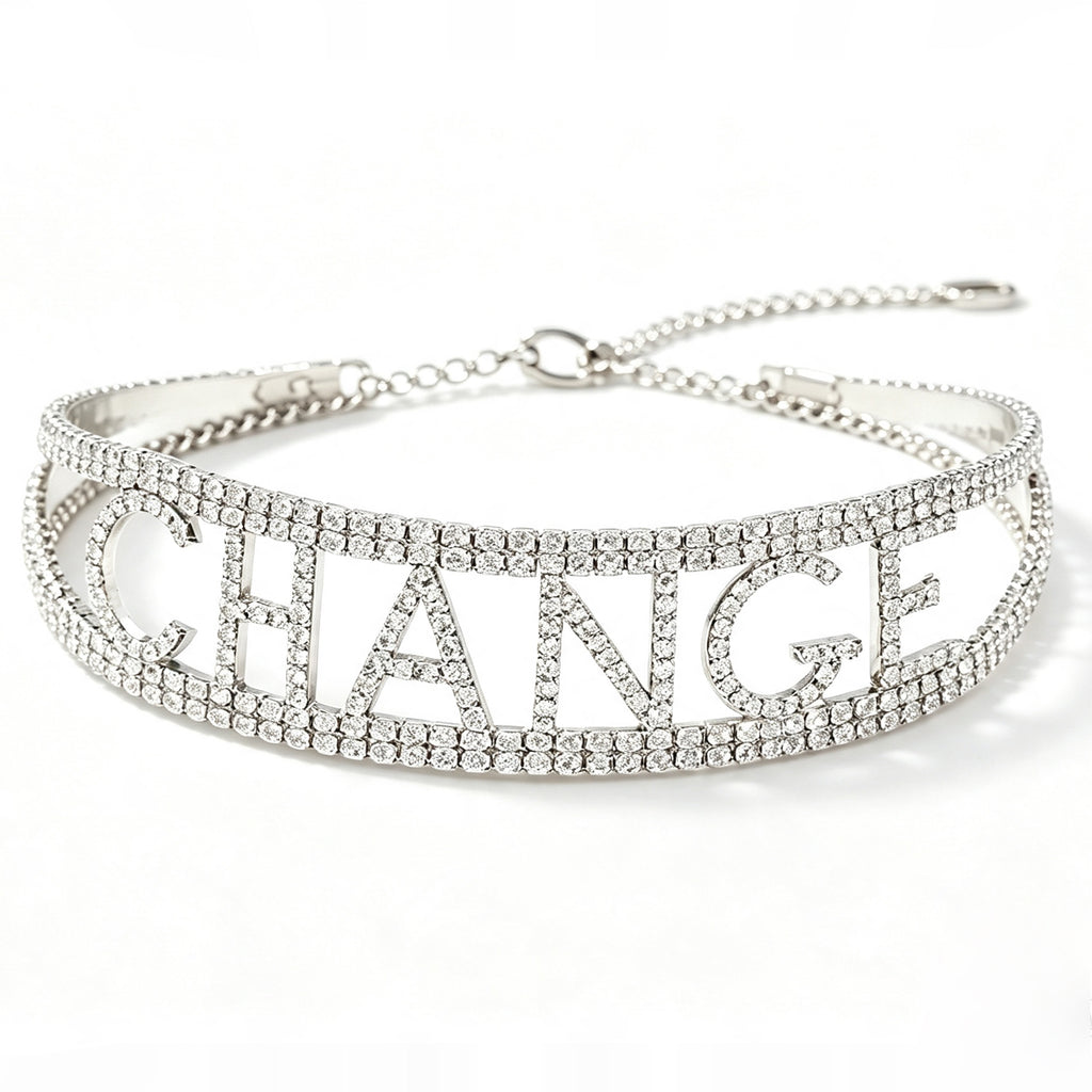 CHANGE Crystal Choker Necklace